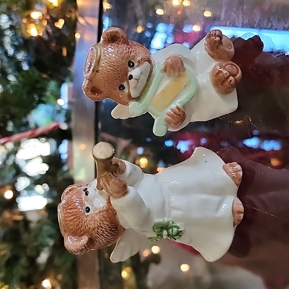 Vintage Teddy Bear Carolers - Picture 1 of 3